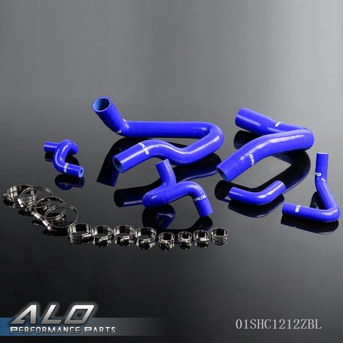 Solid Spare Silicone Radiator Hose Clamps Kit Blue Fit For 1986-1993 Mustang GT LX 5.0L