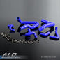Solid Spare Silicone Radiator Hose Clamps Kit Blue Fit For 1986-1993 Mustang GT LX 5.0L
