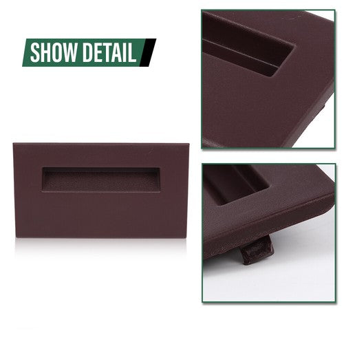 Solid Spare Fit For Chevy GMC Truck 88-94 Dashboard Fuse Panel Cover Replacement Red