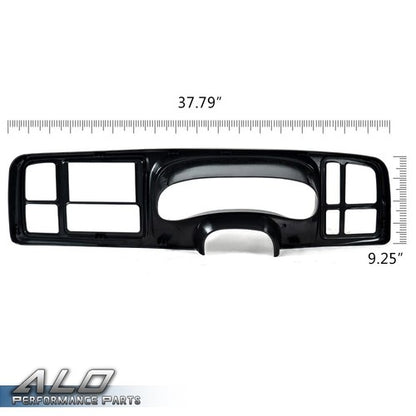 Solid Spare For 1999-02 Silverado Sierra Truck Double Din Stereo Radio Dash Installation Kit