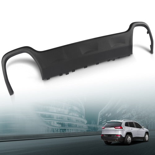 Solid Spare For 2015-18 Jeep Cherokee Air Dam Deflector Lower Valance Apron Rear 68236953AA