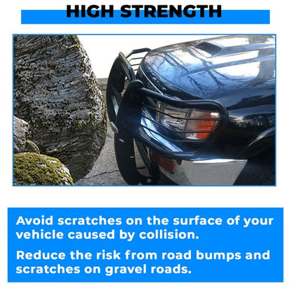 Solid Spare Brush Grille Guard Bumper Push Bar For Toyota 4 Runner 96-98 For Tacoma 98-00