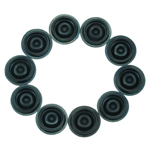 Solid Spare 10×Dexter EZ Lube Trailer Camper Axle Wheel Rubber Grease Plugs Hub Dust Cap