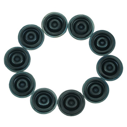 Solid Spare 10×Dexter EZ Lube Trailer Camper Axle Wheel Rubber Grease Plugs Hub Dust Cap