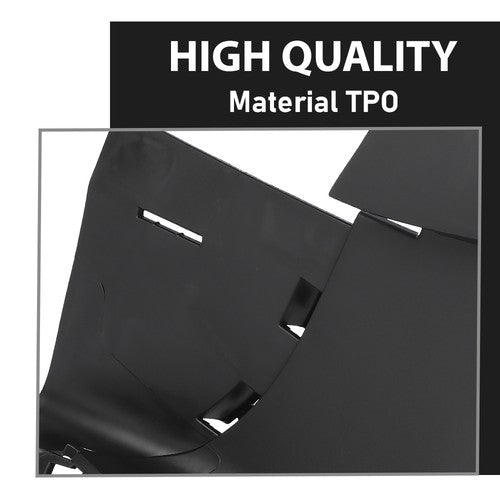 Solid Spare Bumper Wheelhouse Liner Bracket Front Left+Right Fit For 17-23 Tesla Model 3