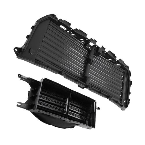 Solid Spare Upper&Lower Radiator Grille Air Shutter Assembly FL3Z8475F For Ford F-150 15-17