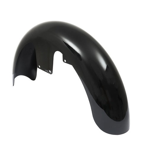 Solid Spare For Touring Electra Glide Street Glide 19" Wheel Wrap Front Fender bright black