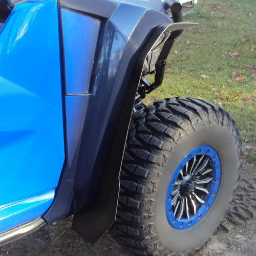Solid Spare Full Set of 6 Fender Flares Fit 21-24 Yamaha Wolverine RMAX2 1000 Mud Guards