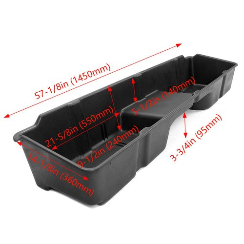 Solid Spare Underseat Storage Box 1999-2006 fits Chevy / GMC Silverado / Sierra Extended Cab