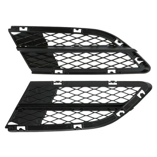 Solid Spare Front Lower Bumper Grille Fit For BMW 3 Series E90 325i 328i 09-2012 Black Mesh