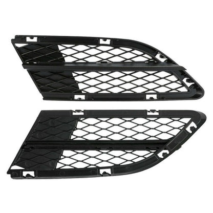Solid Spare Front Lower Bumper Grille Fit For BMW 3 Series E90 325i 328i 09-2012 Black Mesh