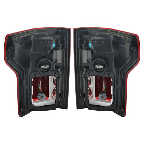 Solid Spare Fit For Ford F150 2018-2020 LED w/Blind Spot Quality Driver Passenger Tail Light
