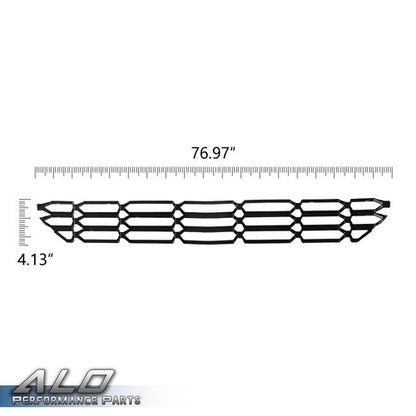 Solid Spare Fit For 2016-2018 Chevy Silverado 1500 Front Lower Grille Overlay Cover Insert