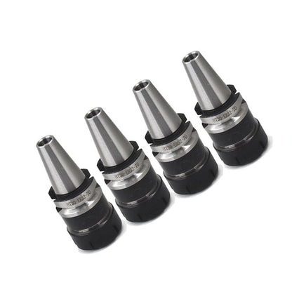 Solid Spare 4 Chucks Tool Holder BT30-ER32 Collet Chuck W. 70mm GAGE LENGTH