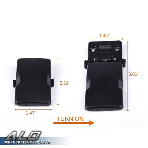 Solid Spare Rear Slider Quarter Window Latch Lock Catch Fit For 1995-2000 Toyota Tacoma