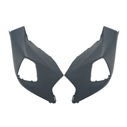 Solid Spare Fit For 2019-22 Chevy Blazer RH+LH Front Bumper Upper Cover By Pair Plastic NEW