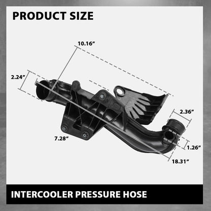 Solid Spare Turbocharger Intercooler Pressure Pipe Fit For Audi A4 A5 Quattro Q5 8K0145673AJ