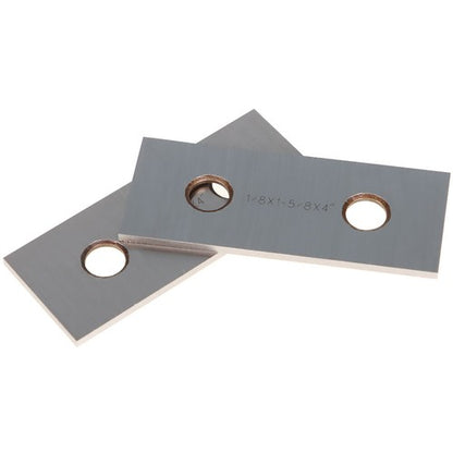 Solid Spare 0. 001" 1/8 x 4" 10 Pair Precision Parallel Set Hardened Steel In Case