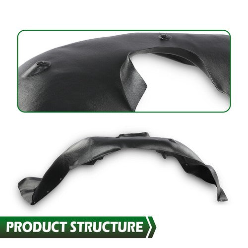 Solid Spare Fit For 2014-2015 Chevrolet Camaro Front Driver Side Fender Liner Splash Shield