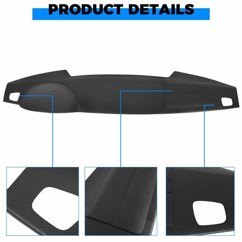 Solid Spare Dash Board DashBoard Cover Black For 05-09 Land Rover LR3 Range Rover Sport New
