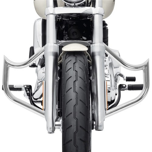 Solid Spare 1.5" Engine Guard Highway Crash Bar For Harley Street Electra Glide 1997-up