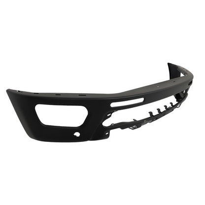 Solid Spare For Ford Ranger 2019-2023 Replacement Black Steel Front Bumper With Sensor Holes