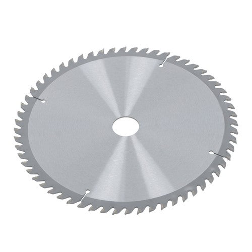 Solid Spare Industrial-Grade 10"×30mm×60T Saw Blade with Carbide Teeth, Silver Coating