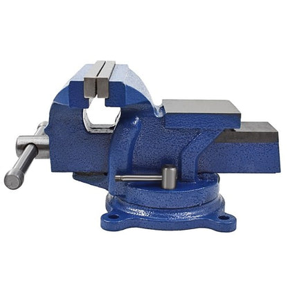 Solid Spare Base Table Top Clamp Heavy Duty 5" Bench Vise with Anvil Swivel Locking