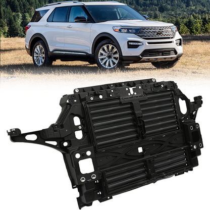 For 2020 2021-2023 Ford Explorer Front Radiator Support Panel Air Shutter Grille