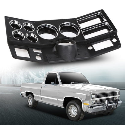 Solid Spare Fit For Chevrolet GMC Truck 1981-1983 Dash Bezel W/ A/C W/ Lower Column Cover