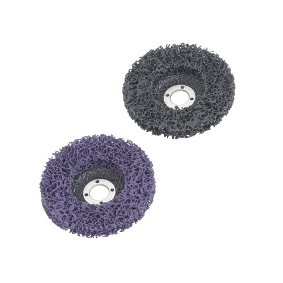 Solid Spare For Metal and Wood (6 Black, 6 Purple) 12 Pack: 4 x 5/8" Diamond Grinding Discs