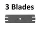 Solid Spare (3) Oregon 40-316 Edger Blade for 781-0080-0637 MTD 9" L 5/8" Center Hole