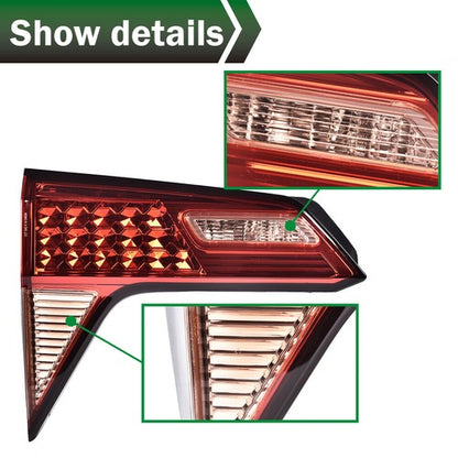 Solid Spare Fit For 16-17 Honda HR-V Rear Left Driver Side Inner Tail Light Brake Lamp