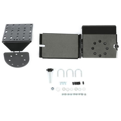 Solid Spare For Tractor ATV UTV Saw Mount Press Chainsaw Bracket w/Tubular Rack Tool Carrier
