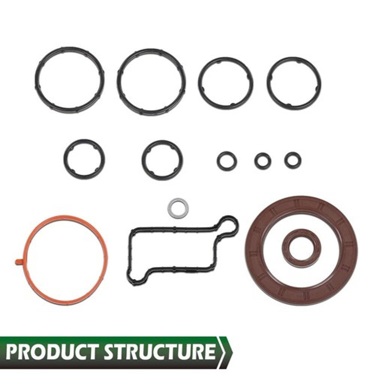 Solid Spare Fit For 2012-2016 Hyundai Kia Accent Rio 1.6L L4 DOHC Engine Head Gasket Kit