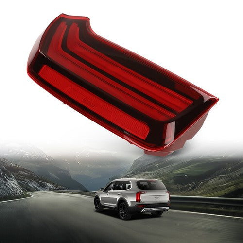 Solid Spare LED Tail Light Assembly Outer Left Side Fit For 2020-2022 Kia Telluride EX/SX