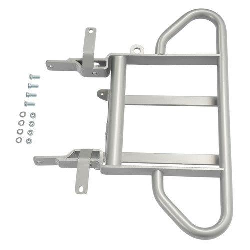Solid Spare Rear Grab Bar Cooler Rack Silvery For Yamaha Banshee YFZ350 YFZ 350 1987-2006