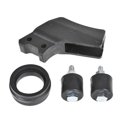 Solid Spare Chain Guide Kit Black For Yamaha Banshee YFZ350 1987-2006 5X4-22199-00-00