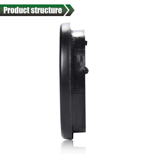 Solid Spare Fit For 19-21 Ford Ranger Pickup 4-Door Ignition Bezel Trim Ring Black