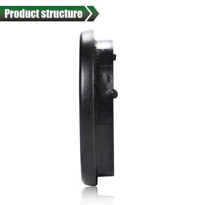 Solid Spare Fit For 19-21 Ford Ranger Pickup 4-Door Ignition Bezel Trim Ring Black