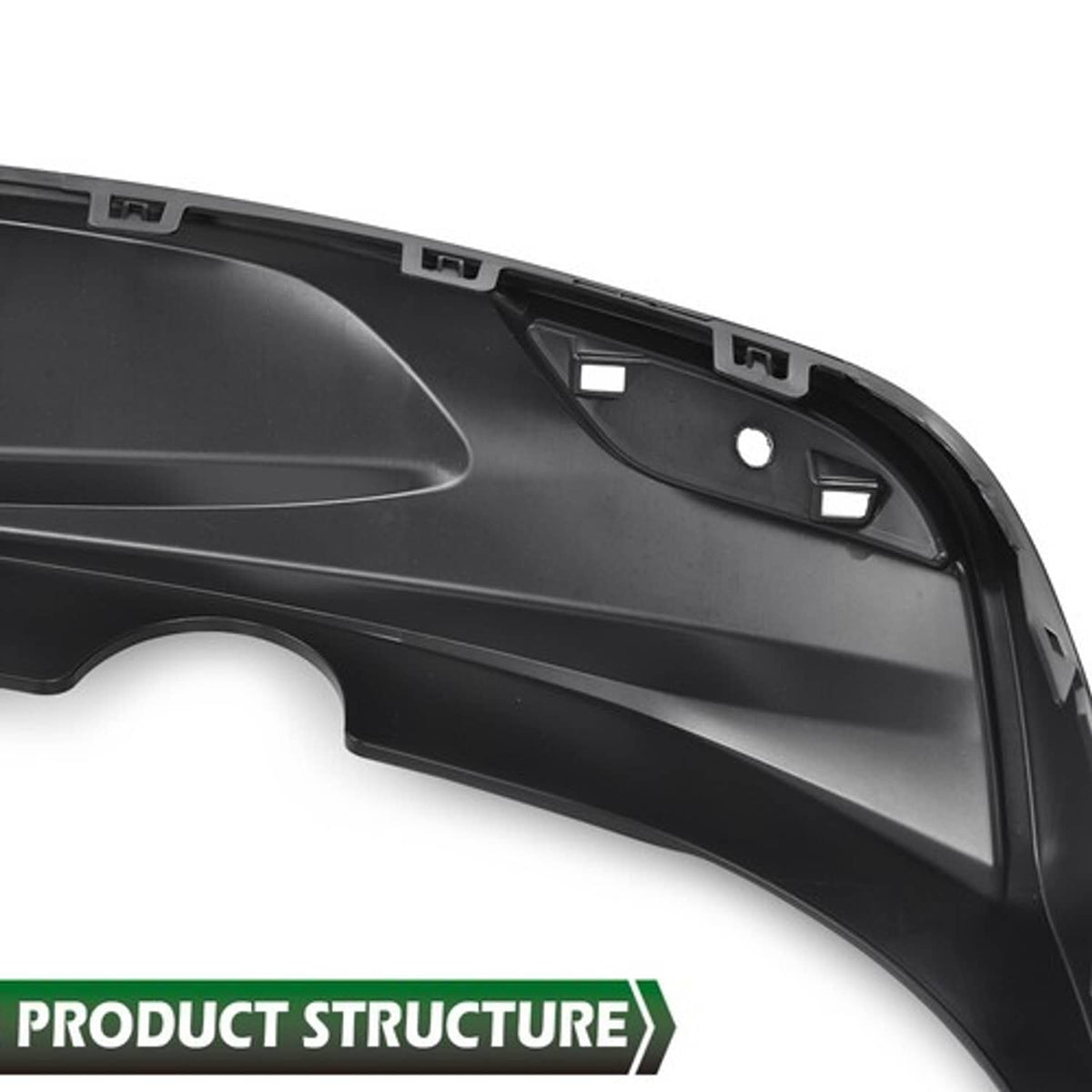 Solid Spare Rear Bumper Lower Valance Cover Fit For 2016-2023 Chevrolet Malibu 84078809