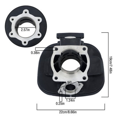Solid Spare FOR Yamaha Blaster 200 1987-2006 YFS200 Piston Cylinder Gasket Seal Kit