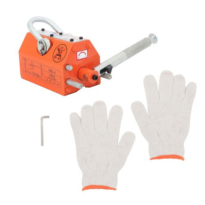 Solid Spare 1320LBS 600kg Steel Magnetic Lifter Heavy Duty Crane Hoist, 2 Safety Factor