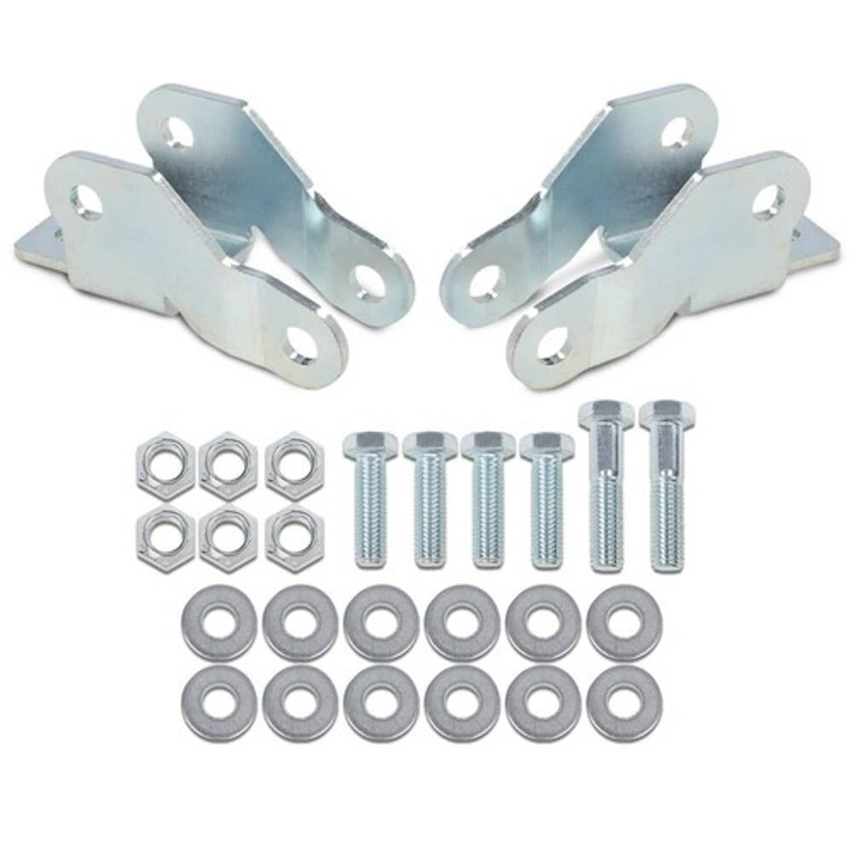 Solid Spare Fit For 2007-2018 Chevy Silverado/GMC Sierra 1500 Rear Lowering Shock Extenders
