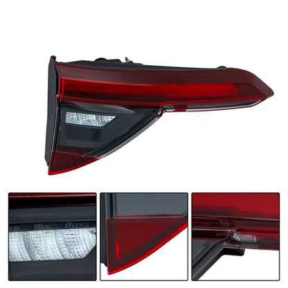 Solid Spare Tail Lamp Driver Inner Tail Light For GMC Acadia AT4 2020-2023 24 LED Left Side