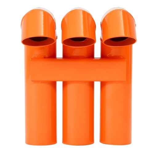 Solid Spare For 2016-2024 Polaris Sportsman Highlifter 3" Aluminum Orange Snorkel Riser Kit