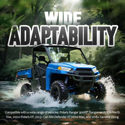 Solid Spare Overbed Cargo Rack Storage For Polaris Kawasaki Honda Pioneer Most UTV Models