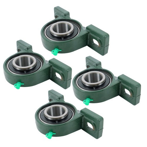 Solid Spare 4 Pcs UCP208-24 Pillow Block Bearing Solid Base 1-1/2" Bore Self-Aligning