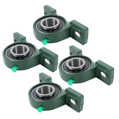 Solid Spare 4 Pcs UCP208-24 Pillow Block Bearing Solid Base 1-1/2" Bore Self-Aligning