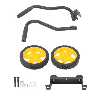 Solid Spare 2800-4750W For Champion Generator wheel kit 40065 with folding handle and tires
